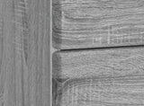 Bedside Cabinet Grey Sonoma 43 x 41 x 66.5 cm Engineered Wood 895481