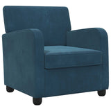 Armchair Blue Velvet 42043421