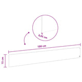 Lawn Edging 30 pcs 100 x 15 cm Steel Silver 8008826