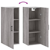 Wall Mounted Cabinet Grey Sonoma 34.5x34x90 cm 828866