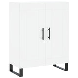 Highboard White 69.5x34x180 cm Engineered Wood 3189981