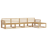 Outdoor Sofa Set 5 pcs White 333 x 162.5 x 73 cm 3386303