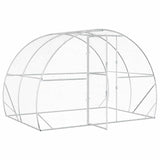Chicken Coop Silver 200 x 300 x 200 cm Galvanised Steel 42042531