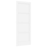 Interior Door White 78 x 202 cm Plywood 42052390