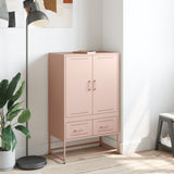 Highboard Pink 68x39x111.5 cm Steel 846609