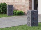 Solar LED Pathway Light 2 pcs Anthracite Cold Rolled Steel 879781