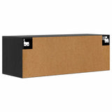 Wall Cabinet Black oak 100 x 36.5 x 35 cm Engineered Wood 8009827