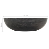 Bathroom Vanity Cabinet Solid Teak with Sink Marble Black 3058161