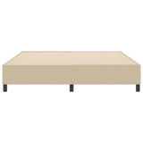 Platform Bed Frame Grey Green 180 x 200 cm Fabric 3337426