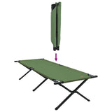 Folding Camping Bed Folding Manual Amy yellow Oxford fabric 42003196