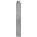 Headboard Concrete Grey Engineered Wood 3418691