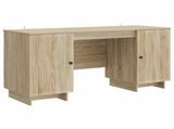 Desk Sonoma Oak Engineered Wood 142.5 x 50 x 75 cm 3414569