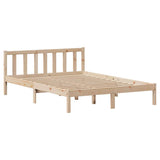 Bed Frame without Mattress 160x200 cm Solid Wood Pine 3301479