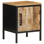 Bedside Cabinet Brown and black 30 x 30 x 40 cm 4019639