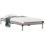 Bed Frame Grey Sonoma 80 x 200 cm Engineered Wood 8009131