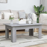 Coffee Table Grey Sonoma 100x60x42 cm Engineered Wood 815427
