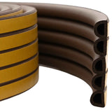 Self-Adhesive Window Seal Brown 14 x 12 mm 100 m EPDM Foam 42038201