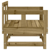 Garden Chairs 2 pcs Impregnated Wood Pine 825393