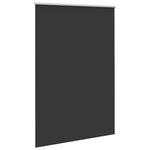 ZNTS Roller Blind Blackout Black 165x230 cm Fabric Width 161.6 cm Polyester 4010959