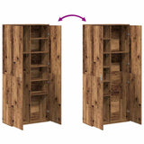 Highboard Old Wood 80 x 35 x 180 cm Engineered wood 3365561
