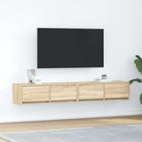 TV Cabinets 2 pcs Sonoma Oak 80x31x25.5 cm Engineered Wood 861513