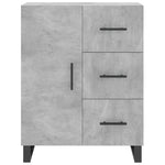 Highboard Concrete Grey 69.5x34x180 cm Engineered Wood 3198493