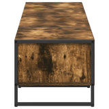 TV Cabinet Smoke Oak 170.5 x 36 x 30.5 cm Engineered Wood 886518