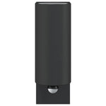 ZNTS Outdoor Wall Lights with Sensors 2pcs Black Die-cast Aluminium 4006317
