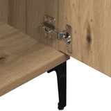 TV Cabinet Artisan Oak 102x35x50 cm Engineered Wood 856431