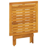 Outdoor Deck Chair with Table Solid Wood Acacia and Textilene 3120442