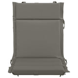 Low Back Chair Cushion GEMERT 6 pcs 100% Polyester Grey 946473