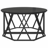Coffee Table Black Oak 80 x 80 x 42 cm 868249