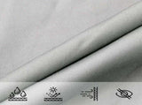Sun Shade Sail Light Grey 7x5x5 m 100% Polyester Oxford 4000910