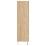 Highboard Sonoma Oak 69.5x31x115 cm Engineered Wood 830343