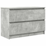 TV Cabinet Concrete Grey 80x35x54 cm Engineered Wood 861790
