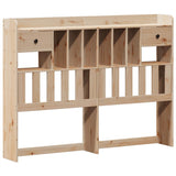 Bed Frame without Mattress 140x200 cm Solid Wood Pine 3323377