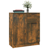 Sideboards 2 pcs Smoked Oak 60x30x70 cm Engineered Wood 3115817
