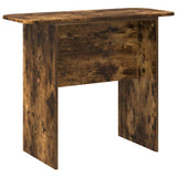 Console Table Smoked Oak 93 x 40 x 75 cm Engineered Wood 891155