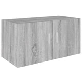 Wall Mounted Cabinet Grey Sonoma 80x39x40 cm Engineered Wood 815514