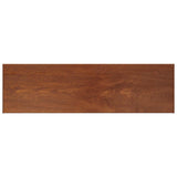 Window Sill Brown wood 140 x 40 x 4.5 cm PVC 42046925