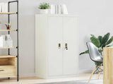 Storage Cabinet White 60 x 40 x 140 cm Steel 891741