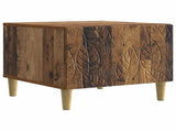 Coffee Table Old Wood 50 x 49 x 40 cm Engineered Wood 895203