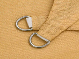Sunshade Sail 160 g/m Rectangular Sand 3.5x5 m HDPE 4002044