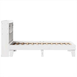 Bed Frame without Mattress White 90x190 cm Solid Wood Pine 3308865