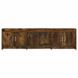 TV Cabinet 168 x 33 x 47 cm Smoked Oak Engineered Wood 8011183