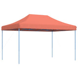 Foldable Party Tent Pop-Up Terracotta 440x292x315 cm 4004965