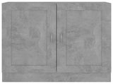 Book Cabinet Concrete Grey 82.5x30.5x80 cm Engineered Wood 802709