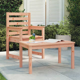 Garden Table 82.5x50.5x45 cm Solid Wood Douglas 824118