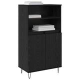 Highboard Black 60 x 36 x 110 cm Engineered wood 879621