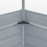 Greenhouse Green 100x100x77 cm Galvanised Steel 47020